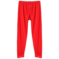 ຜູ້ຊາຍ plus size pure cotton autumn trousers dad's high waist loose slacks trousers fat brother fat guy large size leggings