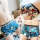 Quần lót nam in hình lỏng quần đùi sexy cạp thấp cotton tinh khiết cá tính tất cả cotton mũi tên xu hướng hiển thị quần đùi - Giống cái