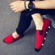 Mùa hè 2019 nam mới Giày thông thường của Hàn Quốc xu hướng giày vải Bắc Kinh cũ Giày đậu Hà Lan