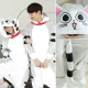 Bộ đồ ngủ Chinchilla Winter Siamese Cartoon Plush Women Set Flannel Men Làm dày lông cừu Coral Dễ thương Hàn Quốc Ngọt ngào đồ ngủ nam