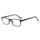 Super light myopia glasses for men and women with lenses simple tr90