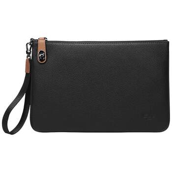 ELLE HOMME ຫນັງແທ້ຂອງຜູ້ຊາຍ Clutch Soft Cowhide Business Casual Handbag Light Luxury Brand Clutch Bag for Men