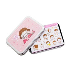 Girly Heart Stationery Handbook Cute Girl Diary Decorative Stickers Cartoon Tin Box Mobile Phone Stickers Waterproof Cute Things