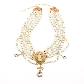 !cosette's portrait pearl necklace