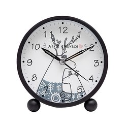 Alarm clock students use children boys and girls to wake up the artifact strong wake up the alarm bedroom quiet hour clock