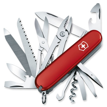 ຕົ້ນສະບັບຂອງແທ້ຈິງ Victorinox Swiss Army ມີດ 91mm ຊ່າງຫັດຖະກໍາ 1.3773 ກາງແຈ້ງ multi-functional folding Swiss ມີດ