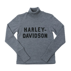 ຜະລິດຕະພັນໃໝ່ Fortyniners 1912 Harley pullover racing men's autumn and winter gray sweater retro turtleneck bottoming shirt