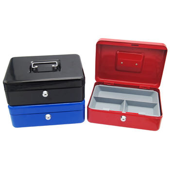 Iron saving money thickened safe deposit box storage box handheld