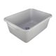 Seating basin security check basket hotel restaurant dining cart storage basin bottom basin rectangular plastic vegetable washing storage box thickened