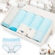 Quần lót nữ liền thân cotton nữ cao eo bụng cotton 裆 Quần lót nữ kích thước lớn thoáng khí thấm mồ hôi - Tam giác