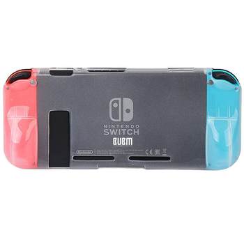 Nintendo Switch clear water case can be plugged into the host TPU protective case OLED crystal case transparent split hard shell joyCon handle cover NS integrated protective cover host soft shell anti-fall protective case