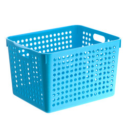 Creative Japanese storage basket desktop storage basket plastic kitchen cabinet storage basket organizer cosmetics storage box