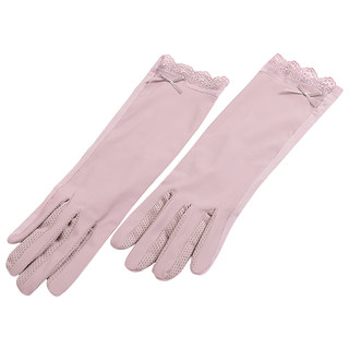 Summer Thin Lace Driving Touch Screen Sunscreen Gloves for Women