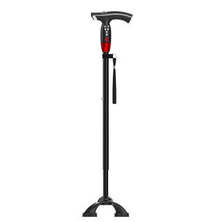 Travel trekking poles, walking sticks, umbrellas, men's and women's four-legged crutches