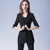 Quần USPECIAL Professional Set Summer Kinh doanh ăn mặc Grey Suit Workwear Workwear Medium-Length CV 