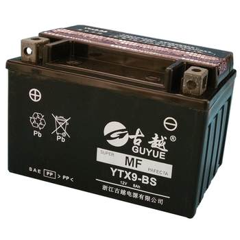 Guyue sanyang jiumei motorcycle spring breeze sports car battery