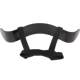 Biceps training plate bracket arm fixation rack bender