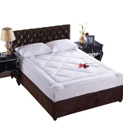 Hotel Mattress Pure White Feather Velvet Protective Mat Simmons Mat Thickeneded Non-Slip Mattress Dormitory Mattress 1.5m Bed
