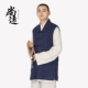 Shang Yuan cotton bị liệt áo vest mùa xuân và mùa hè vest gamma 褂 僧 僧 马 僧 ngắn