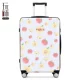 Vui tươi minh họa vali nữ phổ wheel sinh viên đại học vali dễ thương 20 inch siêu nhẹ nội trú thủy triều tươi nhỏ vali kéo trẻ em