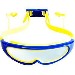 Children's Swimming Goggles, Anti-Fog, Waterproof, High-Definition, Boys and Girls Swimming Goggles, Large Frame Hot Spring Baby Swimming Goggles