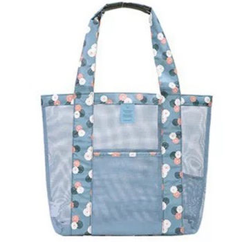 Travel storage bags travel beach beach transparent clothes mesh bag toiletries storage bag swimming bag women