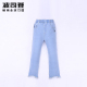 Bosden Quần áo trẻ em cô gái đàn hồi trẻ em Thời trang Jeans 2019 mùa xuân Jeans mới C812CM2026