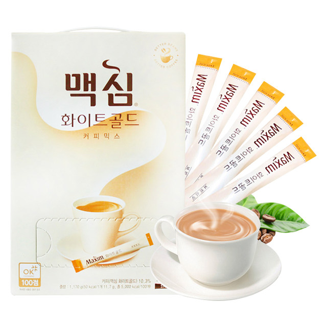 Platinum Maixin coffee maxim instant coffee Korea