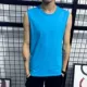 Áo thun cotton nam không tay XL áo dài ngang vai mỏng phần thể thao áo bóng rổ XL rộng vai vest thủy triều áo khoác ghi lê nam