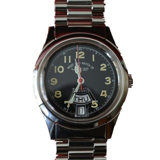 瑞士原装WESTEND瓦斯针全自动机械手表瓦时针表独特数字夜光