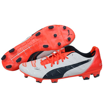 zsoccer11 football PUMA EvoPower 1.2 FG ເກີບເຕະບານຫຍ້າທໍາມະຊາດ 103171-07