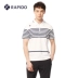 RAPIDO Hàn Quốc Samsung Mùa hè Sản phẩm mới Nước nam Cotton mềm thể thao và áo sơ mi POLO CN8542P17 - Áo polo thể thao polo nam Áo polo thể thao