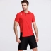 DESCENTE Disangte REGULAR FIT phiên bản phù hợp Áo thun nam tay ngắn D7231IPS54 - Áo polo thể thao Áo polo thể thao