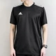 Adidas ngắn tay đôi nam mùa hè băng gió nữ nửa áo thể thao giản dị áo thun chạy nhanh khô - Áo phông thể thao