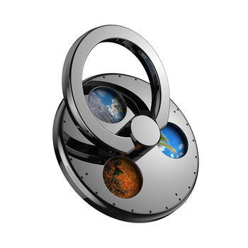 Adhesive top creative style desktop decompression ring buckle