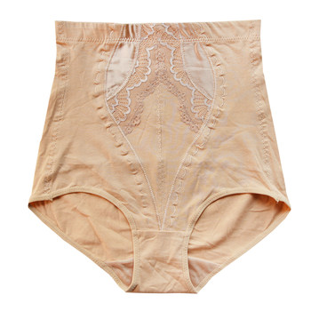 200 ປອນໄຂມັນ mm underwear, ແອວສູງຂອງແມ່ຍິງບວກກັບໄຂມັນ plus size pure cotton tight body slimming waist and tummy tight pants spring