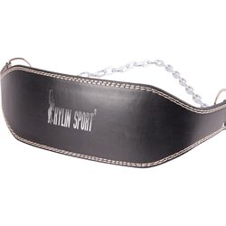 Weight-Bearing Belt with Thickened Iron Chain, Parallel Bar Pull-Ups, Weight-Bearing Belt with Barbell Plates, Gym Weight-Bearing Equipment