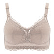 Thin, large-breasted, small-looking, wire-free plus-size underwear