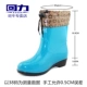 Kéo lại những mẫu giày nữ đi mưa thời trang Giày đi mưa cho nữ Giày cao su chống nước chống trượt trong giày ống nước Giày nữ cao su và nhựa ủng nữ thời trang