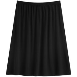 Lined skirt base white inner anti-exposure petticoat modal mid-length summer safety skirt skirt anti-exposure skirt