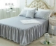 Single bed váy khăn trải giường thành viên 1,5m 1.8m bông giường bìa trượt bảo vệ ren Simmons nhóm rắn công thức - Váy Petti