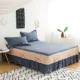 giường bằng vải bông váy duy nhất mảnh vỏ bảo vệ trượt 2018 bedspread vải mới bụi bìa mùa hè châu Âu bìa nệm - Váy Petti