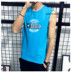 Mùa hè mồ hôi vest nam cộng với phân bón XL lỏng thể thao bóng rổ áo bông lỏng vest không tay T-Shirt Lót