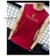 Học sinh nam áo thun không tay chơi bóng rổ cotton vai áo thể thao rộng rãi mồ hôi vest rộng kích thước mỏng vest áo ba lỗ tập gym