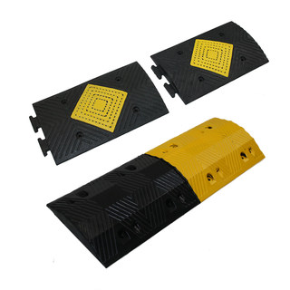 Thickened rubber speed bumps, road buffer blocks, lane dividers