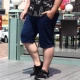 Mùa hè quần short cỡ lớn cho nam cộng với phân bón tăng chất béo cotton quần tây nam đẹp