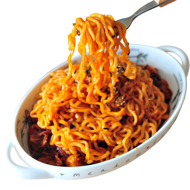 Korean imported double spicy turkey noodles instant noodles