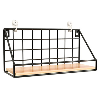 Wall rack, punch-free bed storage artifact