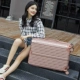 Xe đẩy vali bánh xe phổ thông phiên bản Hàn Quốc của vali nhỏ tươi nữ vali mật khẩu 24 inch 28 inch sinh viên đại học