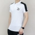 Áo sơ mi nam Puma Hummer 2019 mùa hè mới Lapel thoáng khí Thể thao POLO Áo sơ mi tay ngắn Áo phông giản dị 852233 Áo polo thể thao